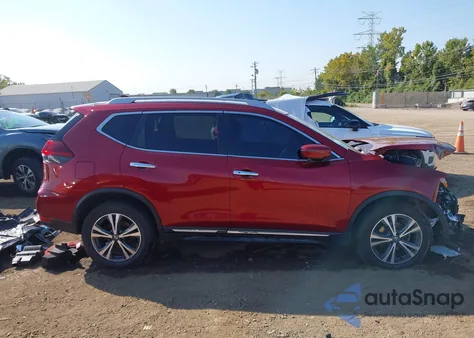 2018 Nissan Rogue Sl z USA, uszkodzony, nr VIN 5N1AT2MVXJC732290